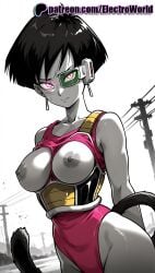 1girls 2025 ai_generated arms_behind_back artist_name black_hair breasts breasts breasts bust cat_tail chest colored_skin dragon_ball dragon_ball_z earrings electroworld exposed_nipples female grey_skin hi_res high_quality high_resolution highres jewelry nipples nipples_outside patreon patreon_username seripa short_hair solo stable_diffusion tail watermark