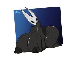 absurd_res arthropod ass big_breasts big_butt breasts female hi_res hollow_knight hornet_(hollow_knight) huge_breasts huge_butt skachy team_cherry