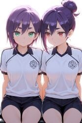 acro_trip ai_generated best_girl date_chizuko haraga_kurumi highres kimi_no_koto_ga_dai_dai_dai_dai_daisuki_na_100-nin_no_kanojo rosas tagme uncensored