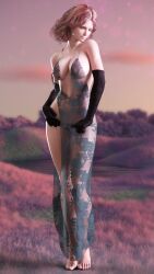 1girls 3d 3d_(artwork) 3d_model 3d_render amber_eyes barefoot black_gloves brown_hair cleavage elbow_gloves elden_ring fit_female fromsoftware gloves hephaestussd high_resolution highres hourglass_figure long_gloves low_cut_dress marking_below_eyes melina_(elden_ring) nipples nipples_visible_through_clothing one_eye_closed panties panties_visible_through_clothing pinup posing posing_for_the_viewer seductive seductive_look see-through see-through_clothing see-through_dress short_hair shoulder_length_hair