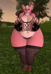 big_ass big_breasts breasts bubble_butt cleavage female ferialexonar fishnets furry huge_ass huge_breasts tagme thick_thighs wide_hips