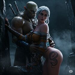 ciri from cd projekt red by leshay7