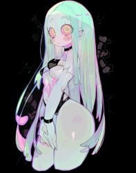 1girls ass big_ass big_thighs black_background blush blushing bottom_heavy bra breasts choker cyberpunk:_edgerunners cyberpunk_2077 female female_only green_hair hourglass_figure huge_ass huge_thighs large_ass large_thighs long_hair looking_at_viewer pale-skinned_female pale_skin panties rebecca_(edgerunners) red_sclera shortstack small_breasts solo solo_female standing tattoo thick thick_ass thick_thighs thighs underwear underwear_only usa37107692 white_body wide_hips yellow_eyes