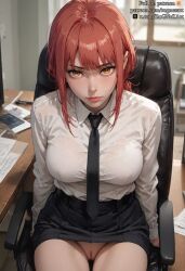 makima (chainsaw man) from chainsaw man by rognezart