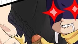 1boy3girls 2d_animation anal anal_sex animated anythinggoes big_ass big_breasts big_penis black_hair blowjob cum_in_ass cum_in_mouth cumflated_belly cumflation cumming_from_anal_sex dark_sclera eyemask fainted_after_sex forced_oral forced_sex frog_girl full_nelson hairy_pussy holding_horns holding_mouth_open impregnation inflation licking_ass licking_penis longer_than_30_seconds midget milf mina_ashido mineta_minoru minoru_mineta mitsuki_bakugou monster_girl my_hero_academia pink_body raped raped_girl sex_from_behind sole_male squirting stomach_deformation stuck_in_object tagme tsuyu_asui very_long_tongue video voice_acted x-ray
