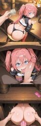 1boy 1boy1girl 1girls 3koma ai_generated angry angry_face annoyed annoyed_expression ass ass ass_cleavage ass_grab back_view before_and_after big_ass big_butt big_cock big_penis blue_eyes bubble_ass bubble_butt cock condom condom_wrapper female female_penetrated from_behind from_behind_position front_view grabbing grabbing_from_behind hidden hidden_sex holding holding_money holding_penis huge_ass huge_butt huge_cock huge_cock indoors large_penis licking licking_penis light-skinned_female light_skin long_penis looking_at_viewer looking_back looking_back_at_viewer male male/female male_penetrating male_penetrating_female milim_nava money offering offering_money oral pale-skinned_female pale_skin penetration penis penis_grab penis_in_pussy penis_out pink_hair pov round_ass round_butt sex sex_from_behind sitting sneaky sneaky_sex stable_diffusion tavern tensei_shitara_slime_datta_ken tongue tongue_out twintails under_the_table vaginal_penetration vaginal_penetration vaginal_sex