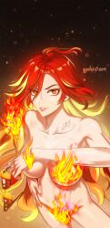 mavuika (genshin impact) from genshin impact by yuki0art