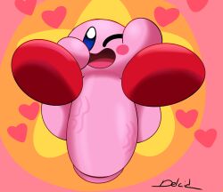 balls big_penis blush heart heart_symbol huge_cock kirby kirby_(series) nintendo penis penis_bigger_than_body star star_(symbol) tagme toony vein veiny_penis waddling_head yungknight