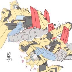 2boys alien alien_humanoid blowjob blowjob_face bumblebee_(transformers) doodle fuck_me_eyes gritting_teeth head_between_thighs hearts_around_head hiding_face holding_down holding_head legs_apart legs_spread male nuefass pinning_head robot robot_alien robot_humanoid shaking_legs shitty_art simple_coloring sketch starscream sucking_off sucking_penis throwing_head_back transformers transformers_g1 twitching_leg yaoi