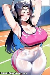 ai_generated girl irelia_xan league_of_legends sixsix201