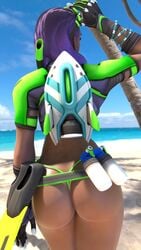 sombra from overwatch by arhoangel