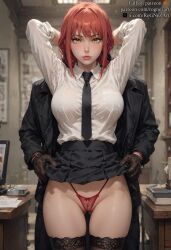 makima (chainsaw man) from chainsaw man by rognezart
