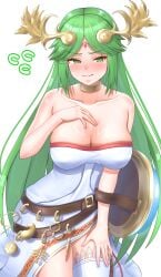 palutena from kid icarus by meipasuye