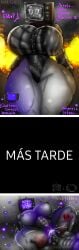 1boy1girl big_breasts breasts cum_in_pussy cum_inside female grey_body male penetration robot robot_girl shadow_tvman_(skibidi_toilet) skibidi_toilet skibidinaughty spanish_dialogue spanish_text sweat sweaty_body tv_head tv_woman_(skibidi_toilet) wide_hips
