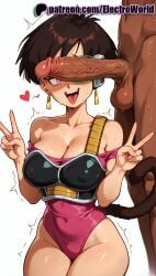 1boy 1girls 2025 ahe_gao ai_generated artist_name balls big_breasts big_chest breasts bust busty chest cleavage cock dark_skin dick double_v dragon_ball dragon_ball_z earrings electroworld erection female heart heart-shaped_pupils hi_res high_quality high_resolution highres jewelry large_breasts male monkey_tail patreon patreon_username penis penis_awe seripa stable_diffusion straight sweat tail testicles tongue tongue_out trembling twitching_penis v w watermark