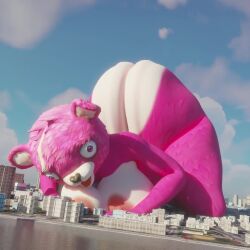 3d animated animation anthro ass ass ass_focus bear bear_ears bear_girl big_booty big_booty_bottom big_breasts booty bottom breasts city city_background cityscape clapping_ass clapping_buttocks clapping_cheeks ctgiantess cuddle_team_leader fat fat_ass fat_butt fortnite fortnite:_battle_royale furry giant_ass giant_booty giant_breasts giant_butt giant_female giantess giantess_growth huge_ass huge_breasts hyper hyper_ass looking_down loop looping_animation macro macro_female nude on_all_fours pink pink_ass pink_body pink_fur pink_hair rippling_ass shaking_butt syd_(fortnite) tagme twerk twerker twerking twerking_bottom video