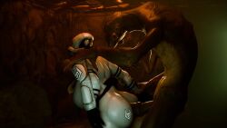 1boy 1girls 3d alien/human animated bouncing_ass bouncing_breasts combine_elite_(half-life_series) faceless_female half-life half-life_(series) half_life_2 interspecies male/female masked_female sfm sound source_filmmaker tagme tattoo valve video video_games vortigaunt wicked_guy_