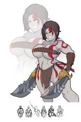 1girls big_ass big_breasts big_thighs breasts bust busty chest commodu curvaceous curvy curvy_figure demigod demigoddess digital_media_(artwork) european_mythology female god god_of_war goddess greek greek_female greek_mythology hips huge_ass huge_breasts huge_thighs kratos large_ass large_breasts large_thighs legs mature mature_female mythology rule_63 santa_monica_studio slim_waist spartan thick thick_hips thick_legs thick_thighs thighs voluptuous waist wide_hips wide_thighs