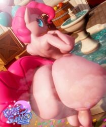 1girls 3d anthro anthrofied areolae ass ass_bigger_than_head behind_view big_ass big_breasts big_butt blue_eyes bottom_heavy breasts bubble_butt butt_crack curvaceous curvy curvy_figure earth_pony equine erect_nipples female female_only fountain friendship_is_magic furry geodat64 hasbro horse huge_ass huge_breasts long_hair looking_back musk musk_clouds musky_butt my_little_pony nude pink_hair pinkie_pie_(mlp) pony public public_nudity solo solo_female steam steamy_ass tail thick_thighs voluptuous voluptuous_female wide_hips