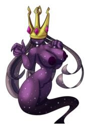 areolae big_breasts breasts female mario_(series) nintendo nipples paper_mario paper_mario:_the_thousand-year_door shadow_queen solo transparent_background yoshimister