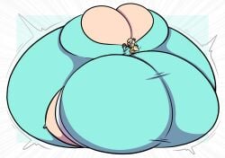 big_ass breasts breasts_bigger_than_head bubble_butt casual_nudity cleavage clothed female female_only huge_ass huge_breasts hyper hyper_ass hyper_breasts hyper_butt hyper_thighs inflation mario_(series) nintendo nipples_visible_through_clothing no_bra princess_rosalina puffster3 rosalina tagme teasing thick_thighs wide_hips