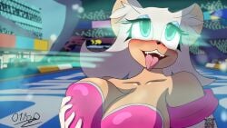 anthro big_breasts boob_grab breasts city_boy crazy_eyes crazy_smile female female_anthro furry furry_breasts furry_female gloves grabbing_own_breast green_eyes meme rouge_the_bat solo sonic_(series) sonic_racing:_crossworlds sonic_racing_crossworlds sonic_the_hedgehog_(series) white_gloves white_hair yumeko_grabbing_her_breast
