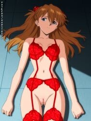 ai_generated anal_invitation anus ass asuka_langley_sohryu asuka_langley_soryu bandaid bandaid_on_pussy bent_over blue_eyes brown_hair female from_behind from_below german_japanese highres inviting_to_sex kneepits looking_at_viewer looking_back maebari naked naostudio neon_genesis_evangelion nsfw nude plugsuit_pilot presenting presenting_anus pussy red_hair shiny_skin simple_background solo spread_anus spread_ass spreading_own_anus spreading_own_ass thigh_gap tsundere