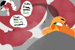 ass bodily_fluids canid canine excessive_sweat felid feline feral fur generation_7_pokemon hi_res imminent_facesitting lycanroc male male/male mammal midnight_lycanroc musk nintendo open_mouth orange_body orange_fur pokemon pokemon_(species) red_body red_fur smelly smelly_butt sparko_(sparkothefailure) sparkothefailure stink_fumes sweat sweaty_butt