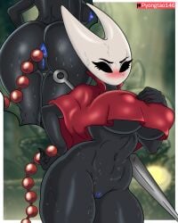 2025 2_horns 4:5 4_fingers absurd_res anal anal_beads anal_beads_in_ass anal_sex anthro anus areola arthropod artist_name ass back_boob beads big_breasts big_butt biped black_body black_eyebrows black_sclera blue_anus blue_areola blue_nipples blush bodily_fluids border breasts claws cloak clothed clothed_anthro clothed_female clothed_to_nude clothing cutaway digital_media_(artwork) eyebrows eyelashes female female_anthro finger_claws fingers genitals glistening glistening_butt hand_above_breast hi_res hollow_knight_(franchise) horn hornet_(hollow_knight) humanoid_genitalia humanoid_vulva melee_weapon mouthless navel nipple_outline nipples no_pupils non-mammal_breasts non-mammal_navel non-mammal_nipples non-mammal_vulva noseless nude nude_anthro nude_female object_in_ass outside_border patreon patreon_logo patreon_username penetration pyongtao rear_view red_cloak red_clothing rosary sex_toy sex_toy_in_ass sex_toy_insertion solo sweat sweaty_body sweaty_butt sweaty_face team_cherry text thick_thighs thigh_gap under_boob vulva weapon white_border