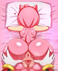 1lastshadow1 2026 2d 2d_(artwork) accessory amy_rose anthro anthro_female anthro_male anthro_on_anthro anus ass bent_over big_ass big_butt bracelet bracelets butt_focus clitoris clothing colored digital_art digital_drawing_(artwork) duo eulipotyphlan face_in_pillow female female_focus first_person_view genital_fluids genitals gloves gold_bracelets grabbing_another's_ass grabbing_ass hair_accessory hairband handwear heart heart_symbol hedgehog hedgehog_boy hedgehog_girl hedgehog_humanoid hi_res highres inhibitor_ring jewelry light-skinned_female looking_away ls male male/female male_pov mammal mobian_(species) mobian_hedgehog monochrome nude nude_female pillow pink_body pink_fur pink_sheets pussy_juice quills red_hairband sega shadow_the_hedgehog sonic_(series) sonic_the_hedgehog_(series) spread_butt spread_vulva spreading spreading_another's_pussy spreading_pussy straight tail tan_body tan_skin tremble_spikes trembling two-tone_fur vulva white_gloves