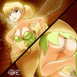 1girls ass ass_too_big barely_contained barely_contained_ass barely_fits blonde_hair blue_eyes disney fairy feuerz inconvenient_ass inconvenient_butt panties peter_pan_(disney) pixie self_upload stuck stuck_in_wall tight_fit tinker_bell too_tight