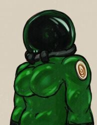 1girls 2024 anthro big_breasts breasts deadlock female gloves goo goo_creature green_body helmet hi_res incognito_bird muscular muscular_female rule_63 slime slime_body slime_girl solo translucent_body valve viscous_(deadlock)