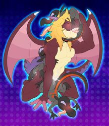 anal anthro anthro_on_feral ass ass_up athletic big_dom_small_sub cum cum_from_ass cum_in_ass cum_in_mouth cum_inside cum_splatter dotted_background dragon fellatio feral foursome from_behind_position gerkk group group_sex hi_res kneeling lizard looking_pleasured male navel nintendo nude oral orgasm pattern_background pokemon pokemon_(species) reptile salandit saliva saliva_string scalie sex simple_background size_difference slim tongue tongue_out video_games yaoi zoophilia