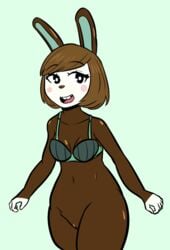 animal_crossing bra bunny donutsecret half_naked lagomorph nintendo no_panties tagme