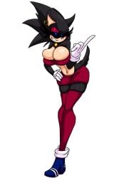 female hedgehog_humanoid mobian_(species) sonic.exe sonic.exe_(series)