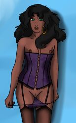 corset esmeralda lingerie stripping the_hunchback_of_notre_dame