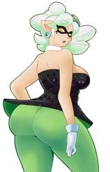 big_ass blush eikasianspire female huge_ass looking_back marie_(splatoon) sideboob splatoon squid_sisters thick_thighs