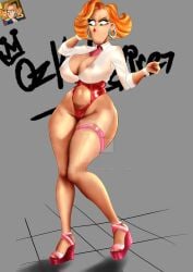 big_ass big_booty blonde_female blonde_hair blonde_hair_female curvy curvy_body curvy_female curvy_figure curvy_hips heavy_ass hotel_transylvania hotel_transylvania:_the_series kitty_cartwright milf ozvolt platform_heels slightly_chubby slightly_chubby_female thick_ass thick_thighs tight_fit wide_hipped_female wide_hips