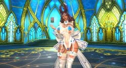 big_ass big_breasts breasts bunny_ears bunny_girl female final_fantasy_xiv gpose(ffxiv) magic revealing_clothes tarot tarot_card viera warrior_of_light_(ff14) whore_of_light witch