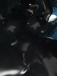 1girls big_breasts breasts female huge_breasts mal0 malo renrailos scp-1471 scp-1471-a scp-1471-a_(scrag) scp_foundation skull_head solo thick_thighs