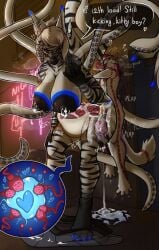 absurd_res against_surface against_wall ahe_gao alley alley_sex anthro areola assertive_female back_tentacles ball_tattoo balls big_areola big_balls big_breasts big_nipples big_penis big_tail black_sclera blue_eyes bodily_fluids bottomwear breasts breath cellphone cephalopod cleopatra_in_space cleopatra_la_jauge clothing coleoid cracked_wall cum cum_inside cum_on_balls cum_on_ground cum_on_leg curvy_figure demon digital_media_(artwork) discarded_skirt domestic_cat dominant dominant_female dreamworks duo ear_piercing elbow_fin electronics english_text facial_piercing felid feline felis female female_penetrated fish forced from_behind_position fur furgonomics furry-specific_piercing genital_fluids genital_tattoo genitals hair hand_on_knee hand_on_leg happy happy_sex heart_symbol heterochromia hi_res holding_object horn hourglass_figure huge_areola huge_breasts huge_nipples huge_tail hybrid impregnation inflation inflation invisible keesandwich lactating larger_female looking_pleasured male male/female male_penetrating mammal marine milk mollusk nipples nose_piercing nude occult_symbol open_mouth ovum ovum_with_heart ovum_with_tentacles panting partially_invisible penetration penile penile_penetration penis pentagram phone piercing pinned pinned_to_wall platinum_blonde rape sex shark size_difference skirt smaller_male smartphone smile sperians_fon_magnovindr spiked_penis spikes spikes_(anatomy) standing standing_sex stomach_bulge stripes symbol tail tattoo tentacle text thei'mare thick_thighs tongue tongue_out unusual_sperm_cell vaginal_penetration white_body yellow_eyes