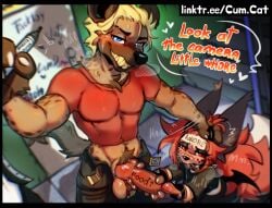 penta (cum.cat) fan art