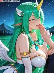 soraka from league of legends by malth