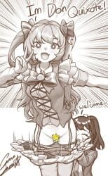 dante_(limbus_company) don_quixote_(limbus_company) limbus_company partially_clothed stripping