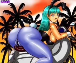 bulma (bunny) from dragon ball by cssp