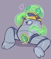 astronaut female_solo goop green_liquid leaking my_singing_monsters nebulob slime tatzelral vagina