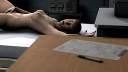 1girls 3d bed breasts closed_eyes female female_only fingering itwasmedio masturbation metal_gear metal_gear_solid metal_gear_solid_v nipples nude on_back open_mouth ponytail pussy quiet_(metal_gear) solo