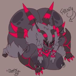 big_breasts fakemon oc paradox_pokemon pokemon scolipede zerpify93 zerpify93_