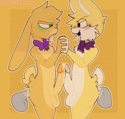 lucky the rabbit from dark deception by canelitabunny