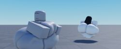 2girls 3d ass ass_bigger_than_breasts ass_bigger_than_head baseplate big_ass big_breasts black_eyes black_hair breasts female her_(imscared) huge_ass imscared roblox robloxian sleepynoodles88 tagme thick_thighs thighs white_skin